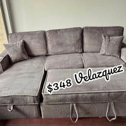 ✅️✅️Convertible Sectional W/ Cup Holder & W/ USB Port✅️