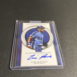 Tim Raines Panetheon Milestone Scripts