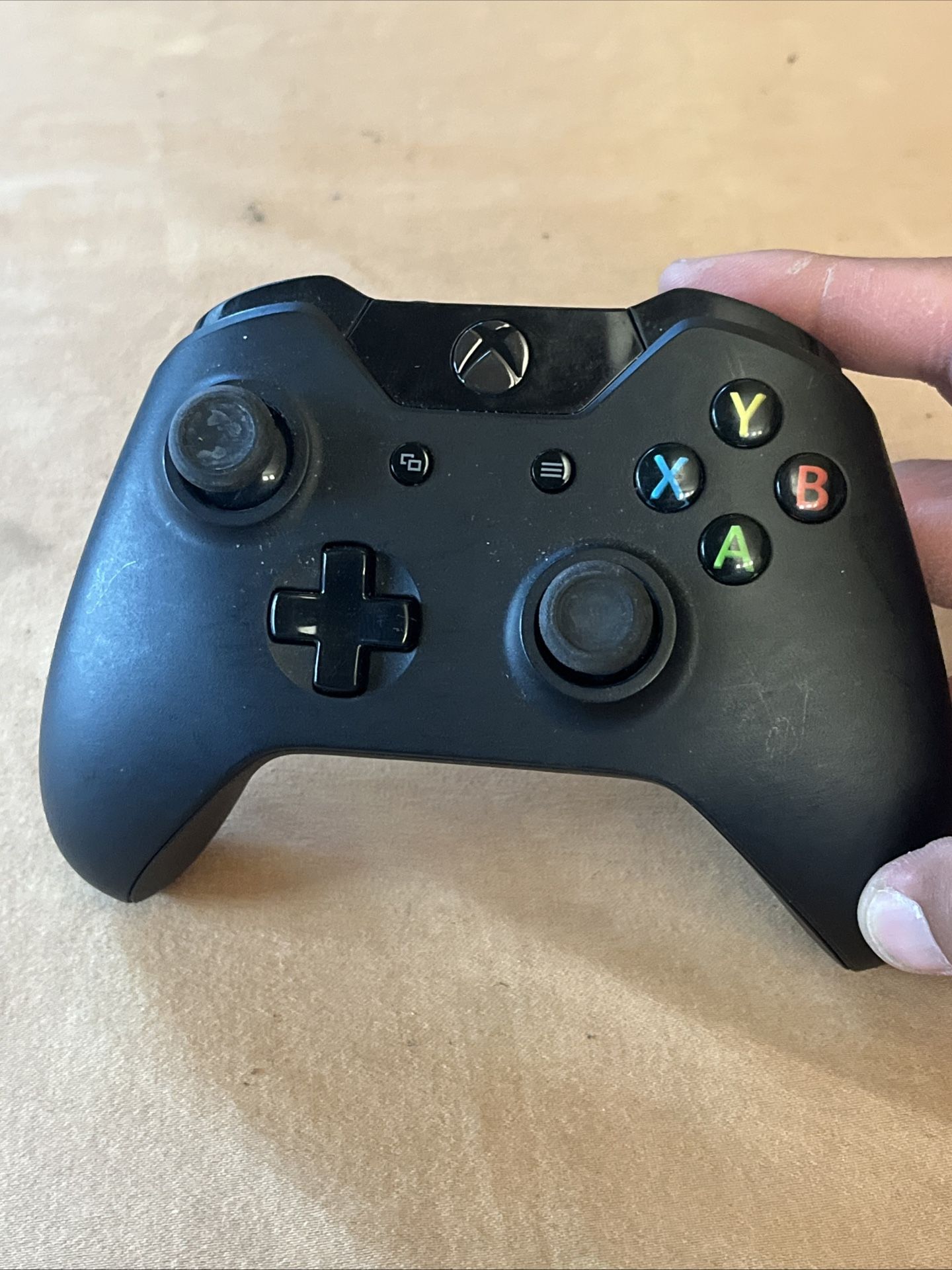 Microsoft Xbox One Wireless Controller Black Model 1537 For Parts (Can’t Sync)