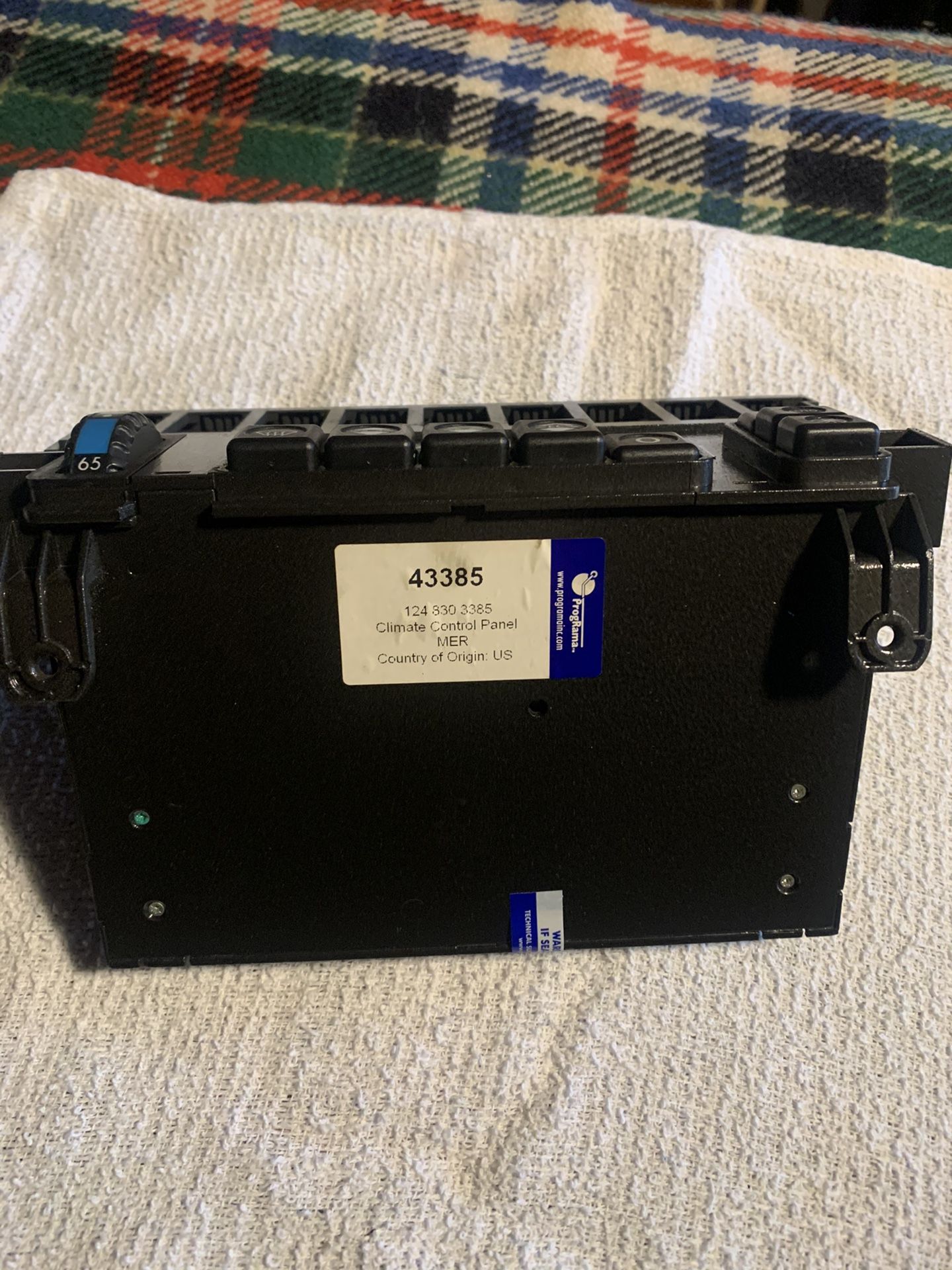 Mercedes W124 E320 E300 Diesel 300TE 300TD Clima Control Panel Tested Mint