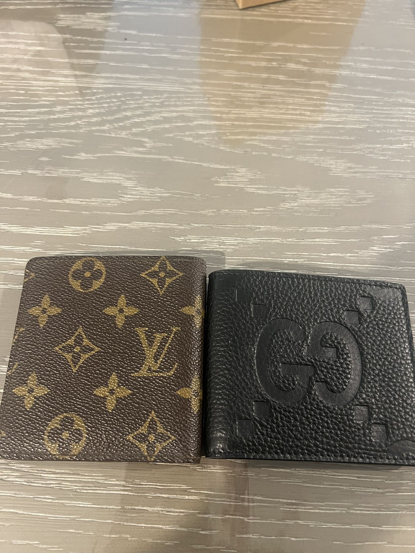 Lv And Gucci Wallet 