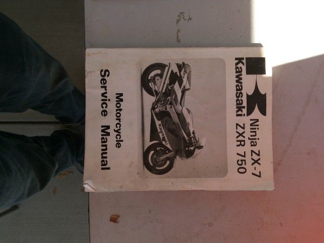 Kawasaki Ninja Zx-7 Zxr750 Manual
