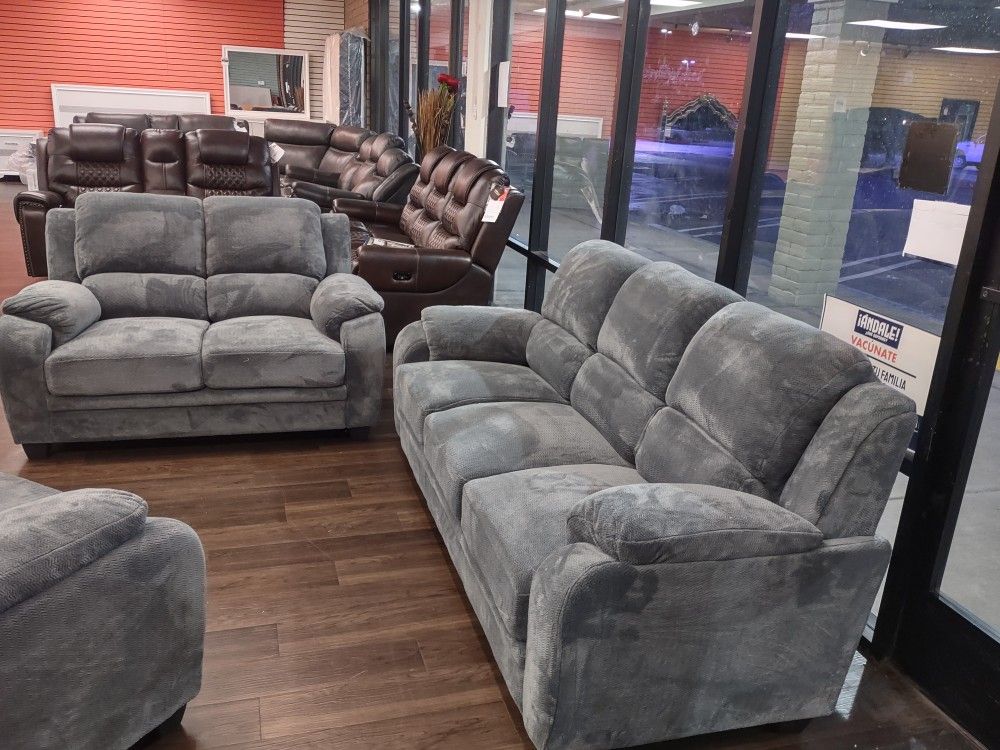 New Sofa And Loveseat