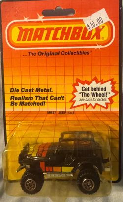 matchbox die cast metal MB37  jeep 4x4