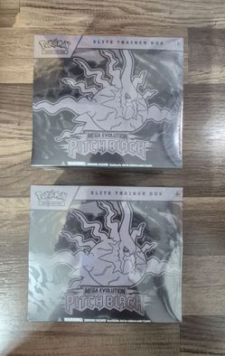 2 Pokémon Mega Evolution Pitch Black Elite Trainer Boxes (ETB) – Sealed