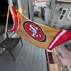 big flag 3x5 feet San Francisco giants 
