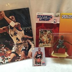 Anfernee Hardaway #1 “Little Penny” Figure & Photo