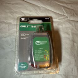 Commercial Electric Outlet Tester  NEW