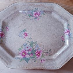Vintage The Edwin M. Knowles China Platter 31-2-12