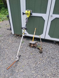 Ryobi weed whacker with attachments