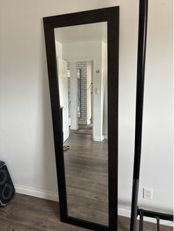 Full Length Mirror Dark Frame