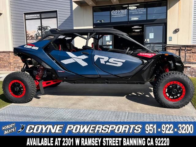2025 Can-Am™ Maverick R Max X Rs With Smart-Shox Dusty Navy & L