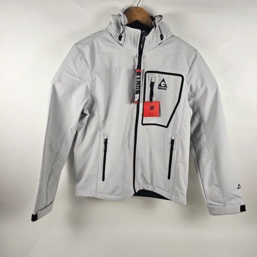 New Men's Gerry Waterproof light Gray Jacket Medium