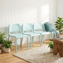 4 Ikea Teodores dining chairs 