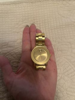 Movado Bold Gold Watch