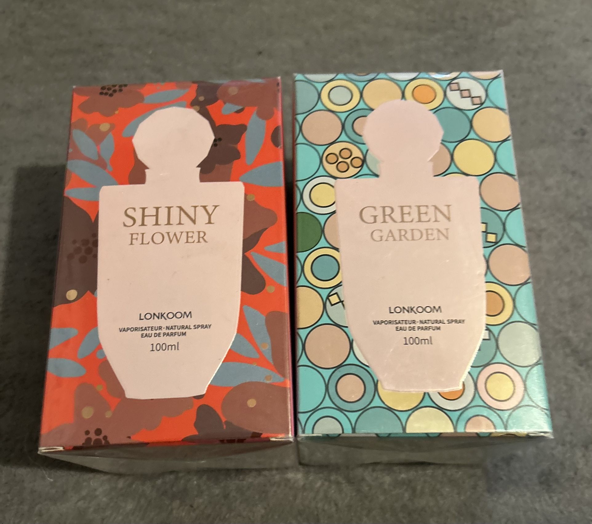Shiny Flower And Green Garden Perfumes