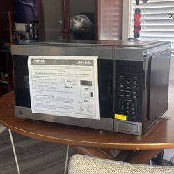 Brand New GE Microwave w/ Air Fry + Convection (Stainless Steel)
