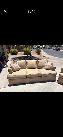 Couch and lounger