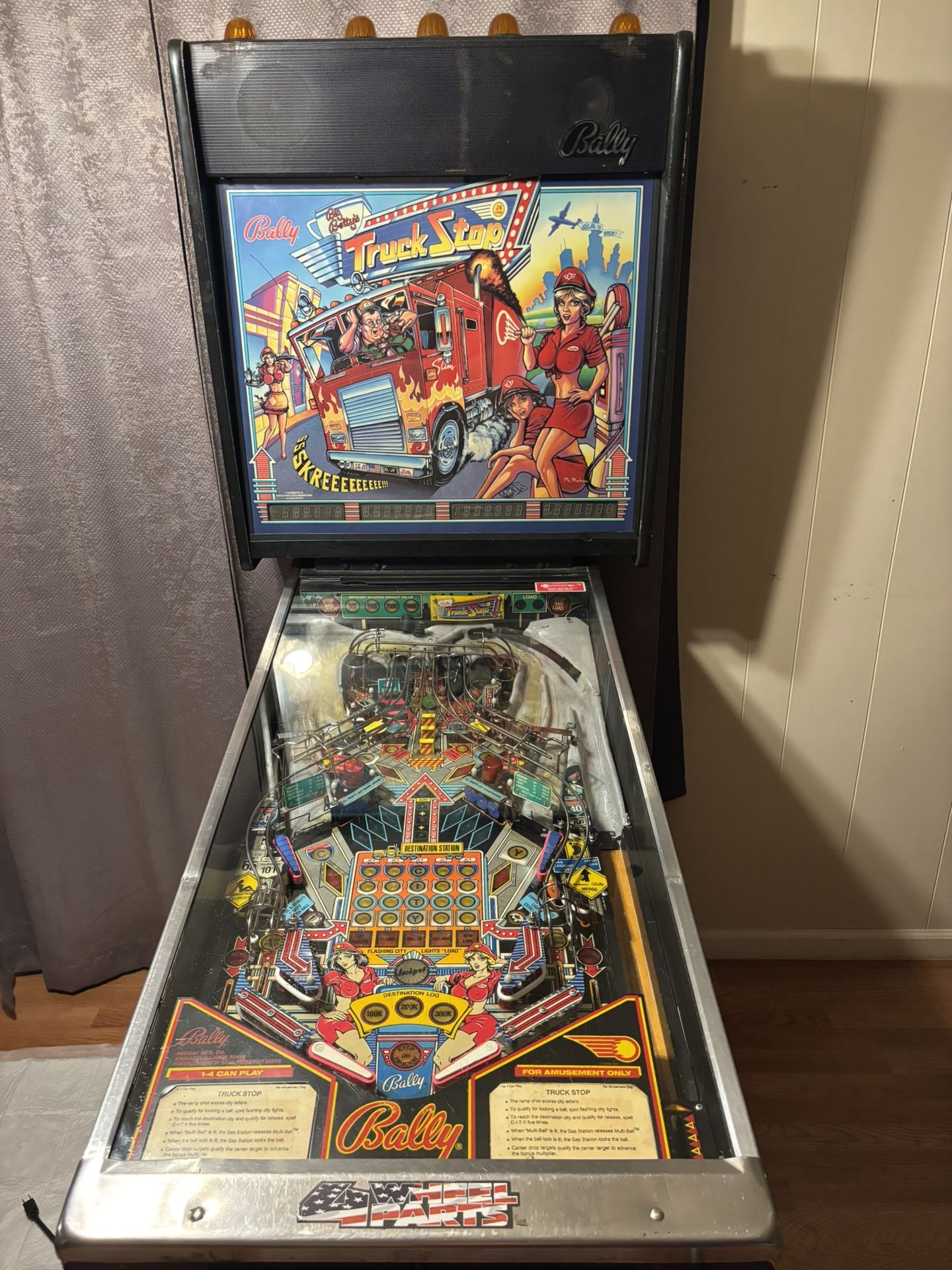 Truck Stop Pinball Machine