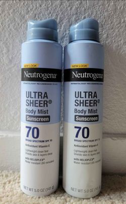 Neutrogena Body Mist Sunscreen • $4 each (read description)