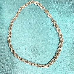 Vintage Monet Gold Tone Collar NL