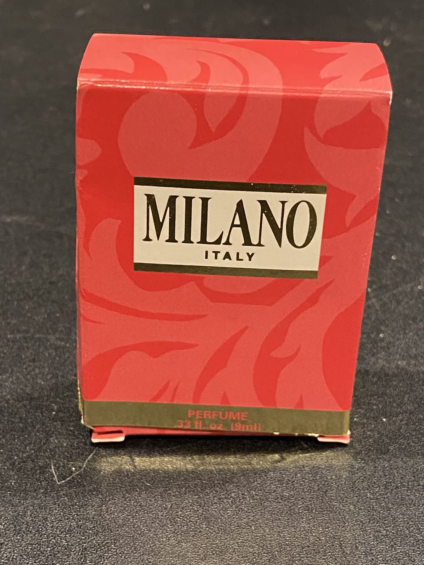 Milano Italy Perfume Splash 0.33 fl.oz/9 ml Vintage New with Open Box 