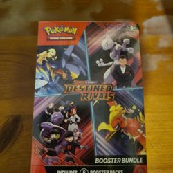 Pokemon Scarlet & Violet 10 Destined Rivals Booster Bundle BB