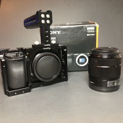 Sony A6300 24.2MP 4K APS-C Digital Mirrorless Camera