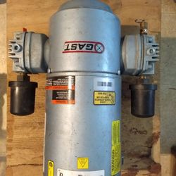 Gast Piston Air Compressor 1/3 HP 115V 1P