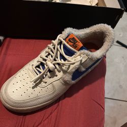 Sherpa Fleece Women 07 Air Force 1s