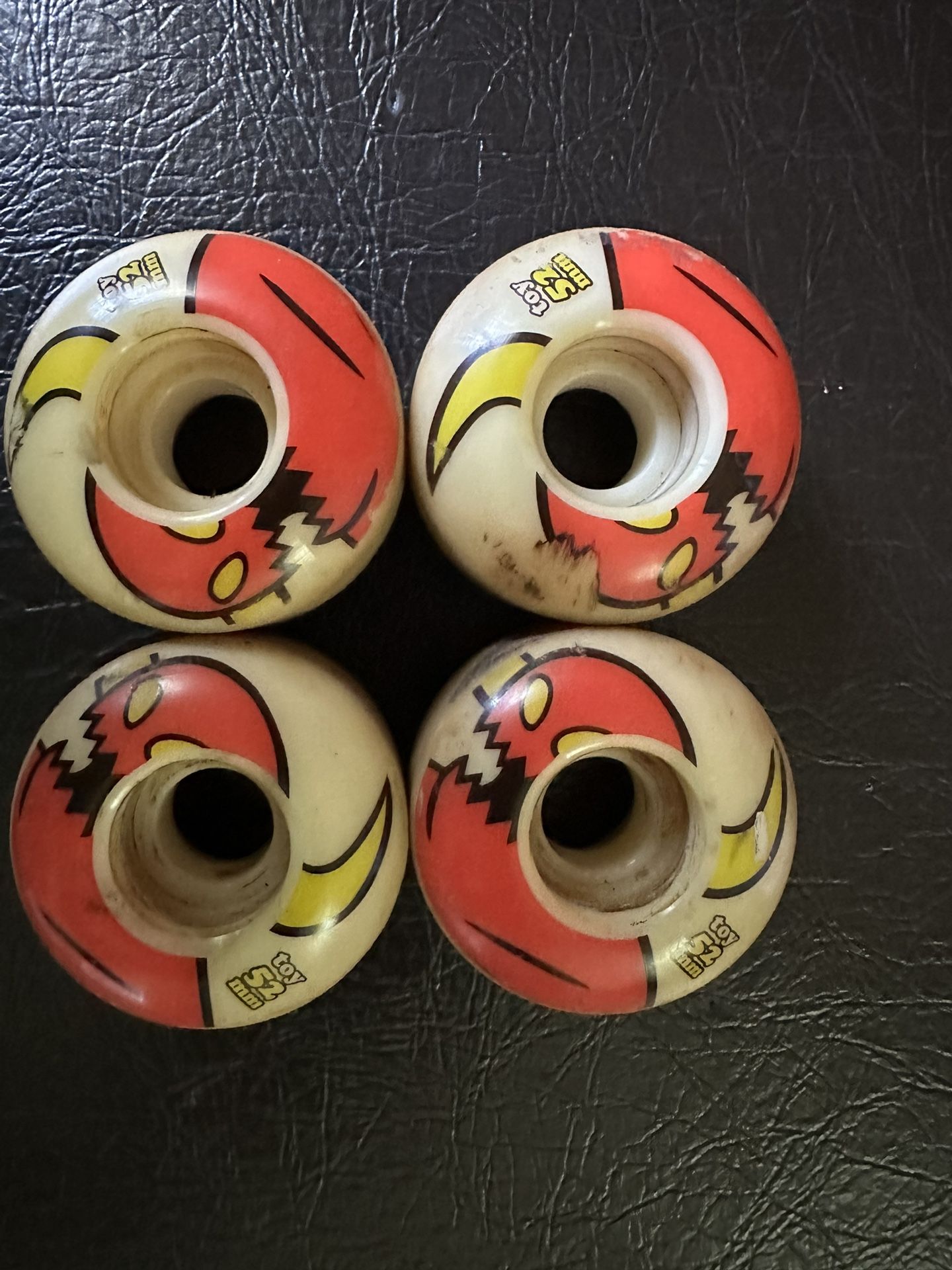 Toy Machine 52 mm Skateboard Wheels (used)