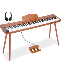 Piano Electric Digital Mid Century