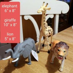 Animal Toys. NEW WITH TAGS.