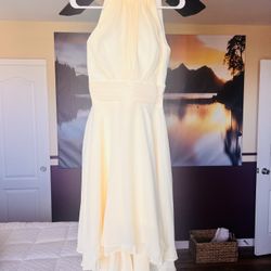 Pale Yellow  Dress Size 4