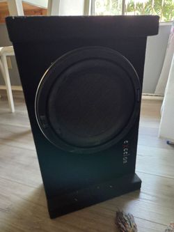 Kenwood 10in slim sub with box