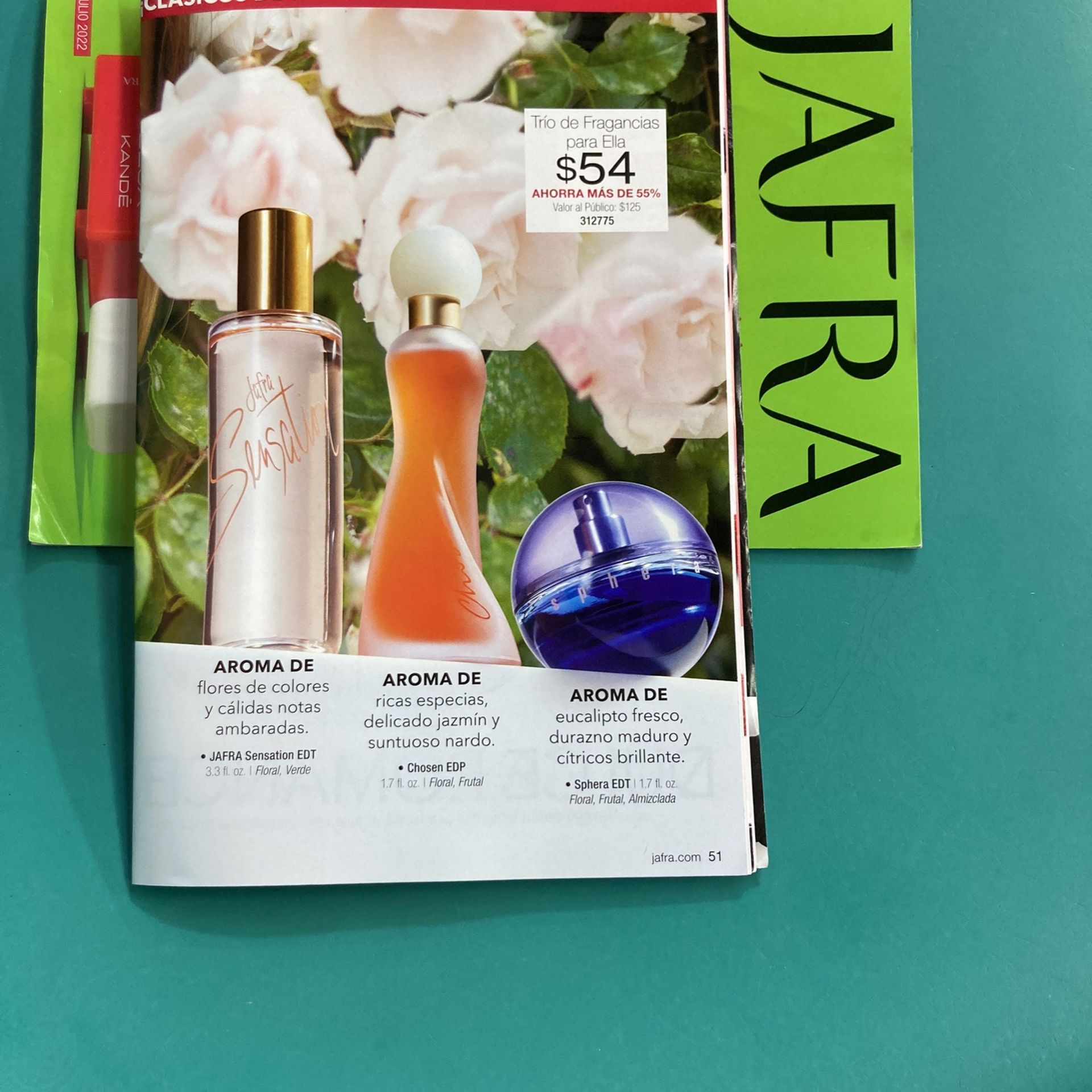Fragancias JAFRA