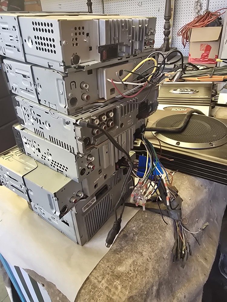 Car Stereos, Amps And Stereo System Etc..