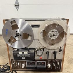 AKAI GX-210D AUTO-REVERSE/3 MOTOR STEREO TAPE DECK REEL-TO-REEL GREAT CONDITION