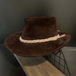 Australian Leather Cowboy Hat