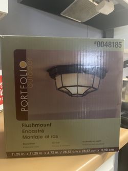 Portfolio Outdoor Mount Light