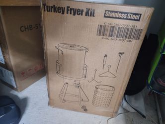 New Turkey Fryer Kit