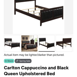 Queen Bed Frame & Headboard