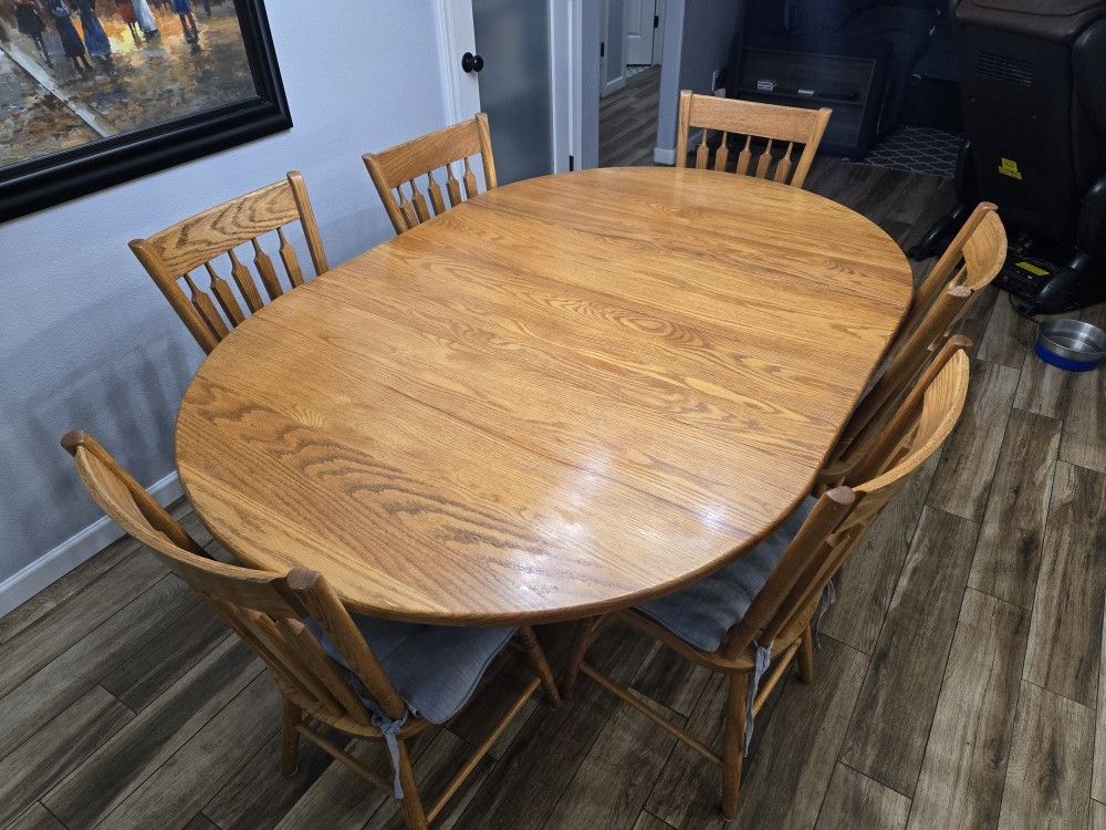 Amish Handmade Wooden Table