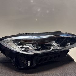 2021-2022-2023-2024 BMW 4 Series Right Passenger FULL LED Headlight OEM INSURANCE QUALITY