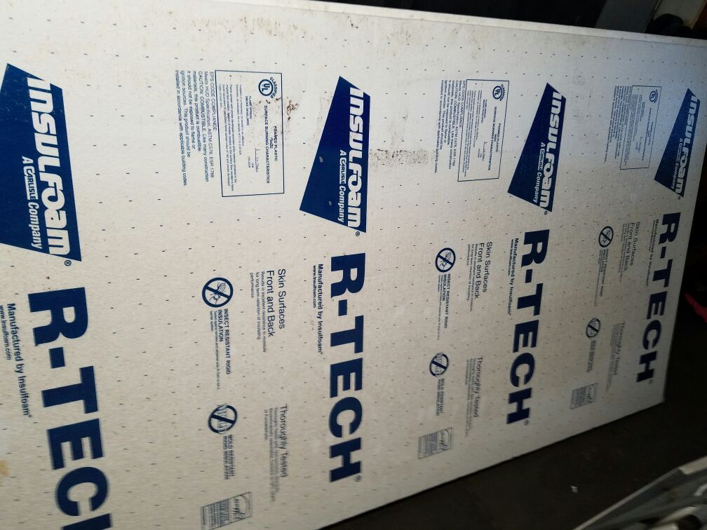2 in. x 4ft x 8ft R7.7 Rigid Foam insulation