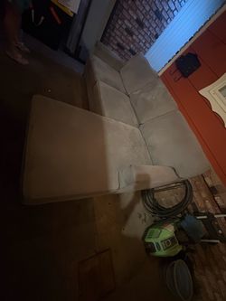 Sectional with ottoman and tv Stand