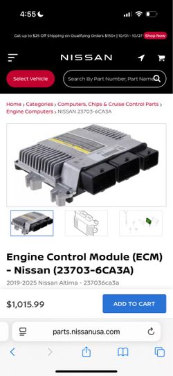 Nissan Altima ECM /Computer New