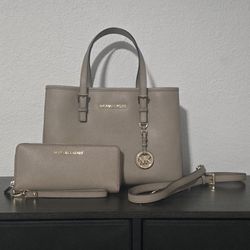 Michael Kors Purse Handbag & Wristlet Wallet