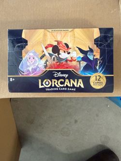 Lorcana The first Chapter booster box