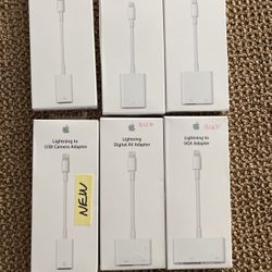 Apple Lightning Adapters